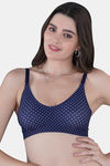 Tweens Padded Non-Wired Full Coverage Super Support Bra - Blue — thumbnail 4